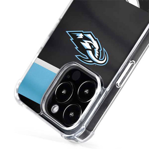 NHL Utah Mammoth Striped Jersey iPhone 15 Pro MagSafe Case